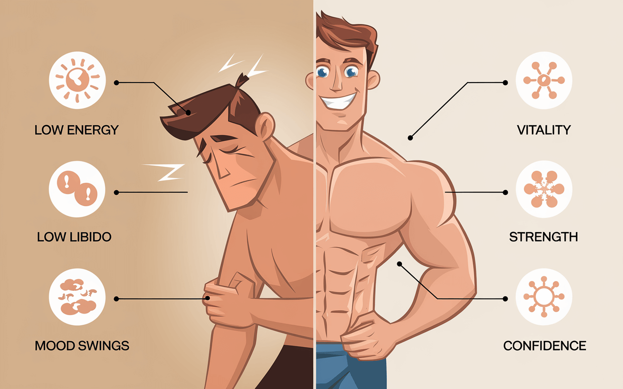 Title: Ditch the Pills! 4 Natural Ingredients to Safely Balance Male Hormones