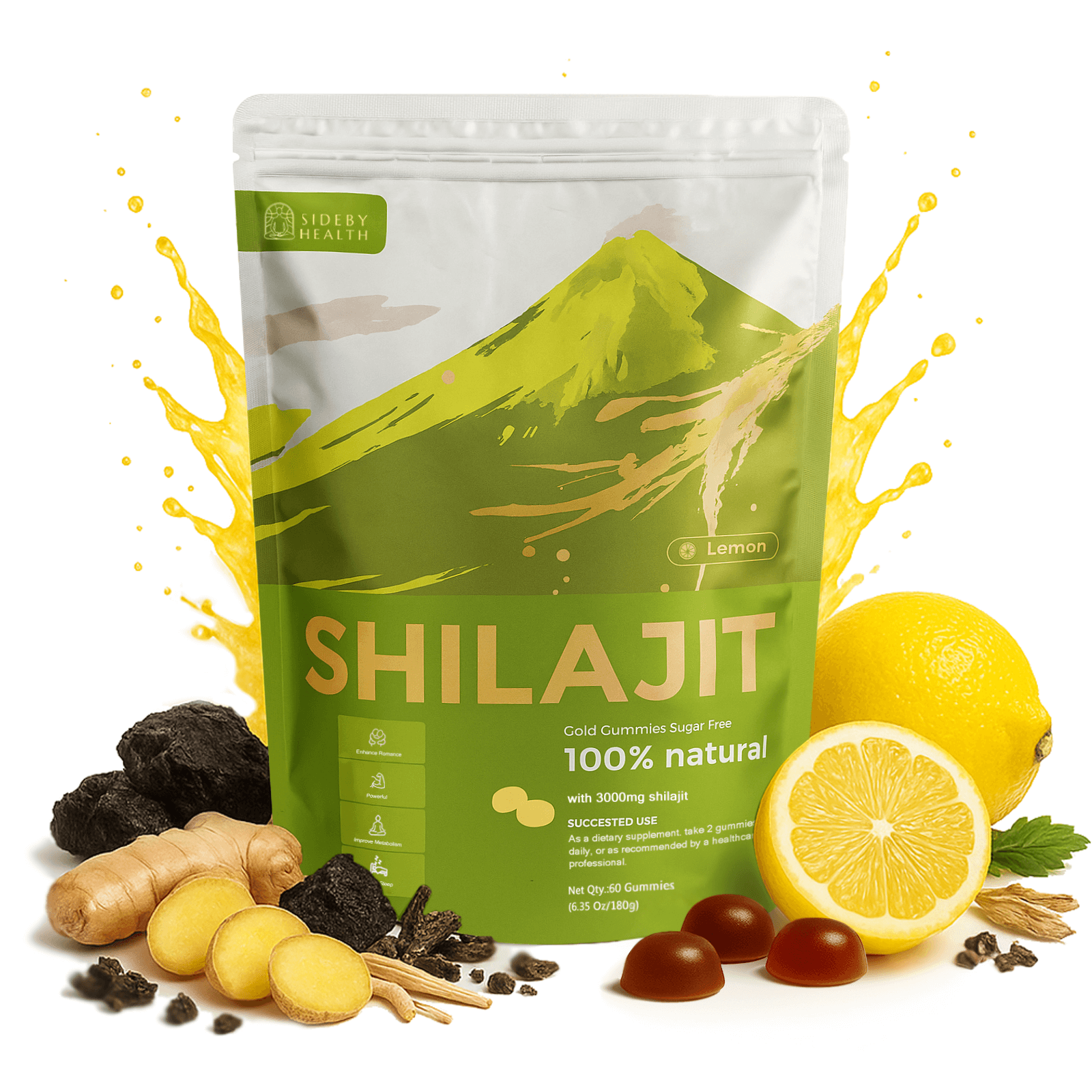 Shilajit Gummies for Women – Daily Energy, Mood & Hormonal Support