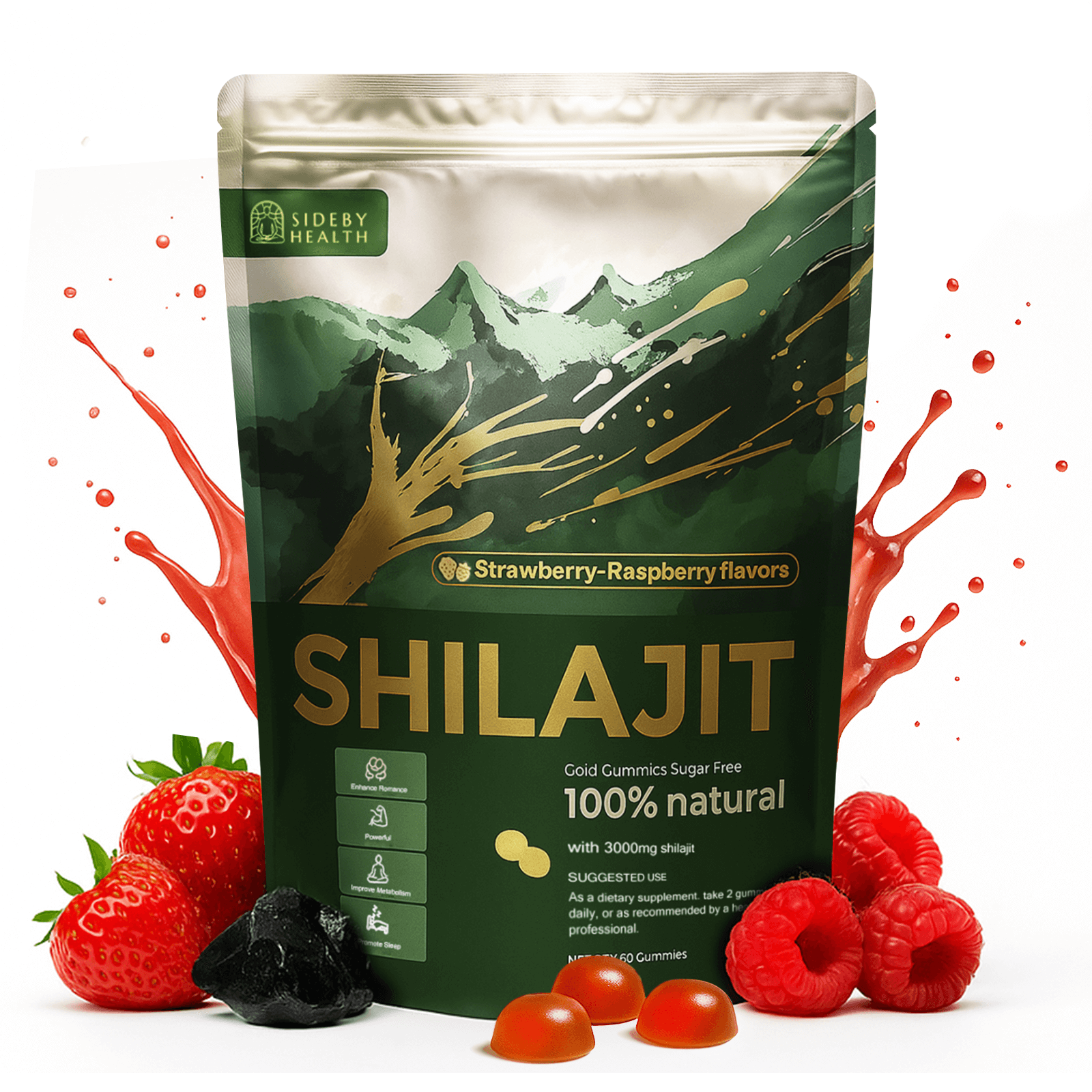Shilajit Gummies for Women – Daily Energy, Mood & Hormonal Support