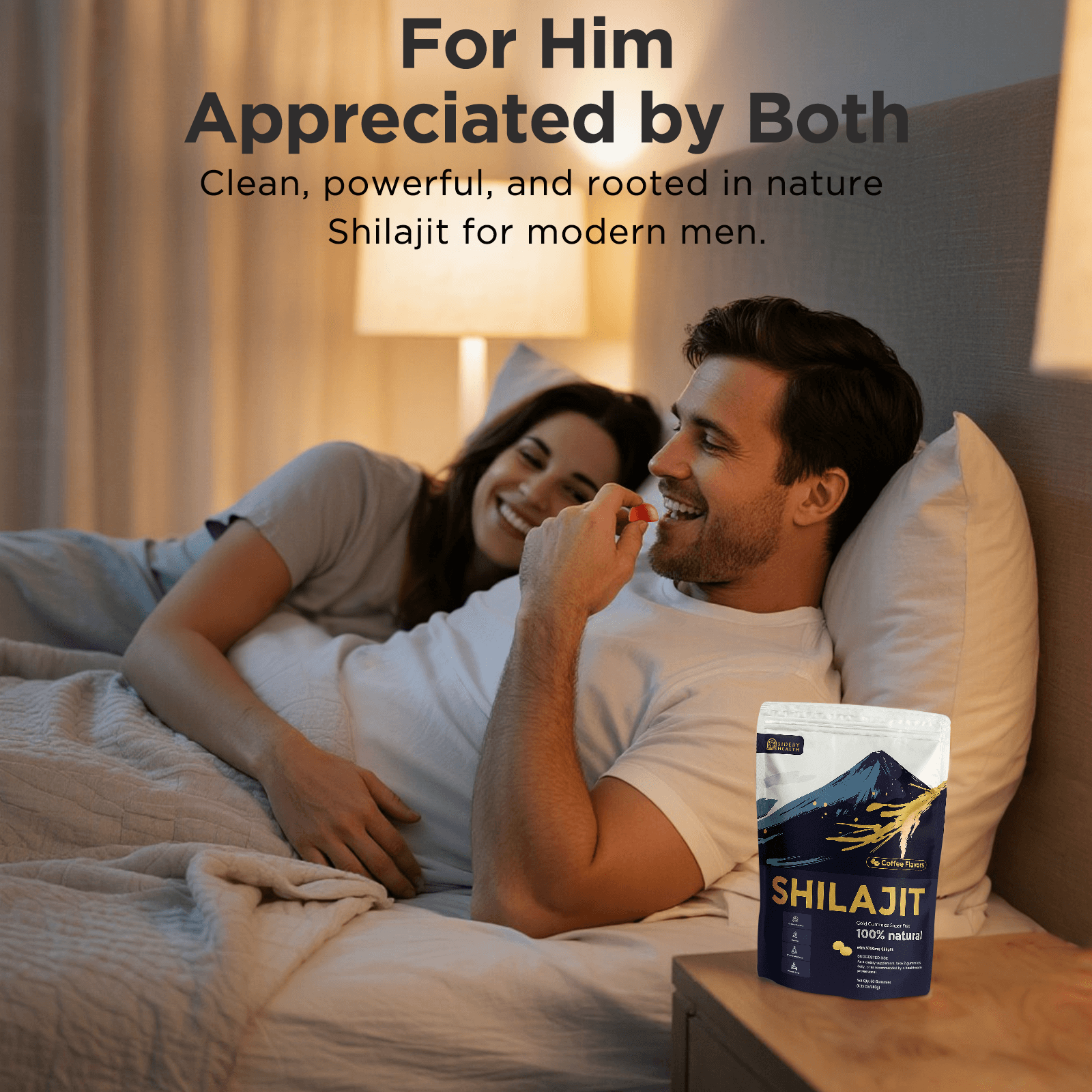 3000mg Platinum-Grade Shilajit Gummies- Bold Coffee Flavor